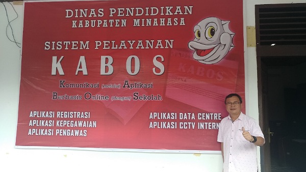 Pelayanan KABOS Dinas Pendidikan Kabupaten Minahasa