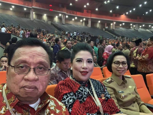 Wabup RD Hadiri Rakornas Indonesia Maju