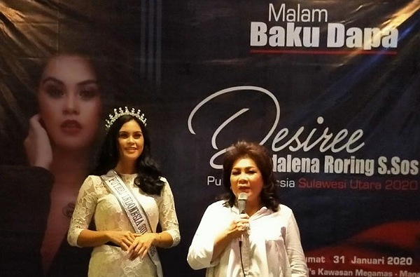 Desiree Roring Calon Puteri Indonesia Punya Banyak Prestasi