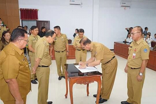 Resmi Serah Terima, Sorongan dan Muntu Bersyukur