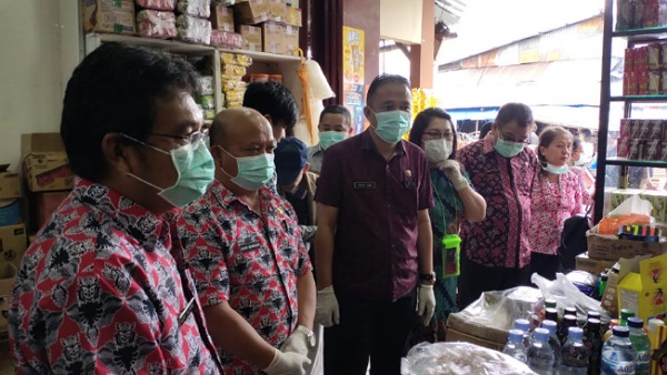 Pemerintah Minahasa Pantau Bahan Pokok Pasca Penyebaran Virus Corona