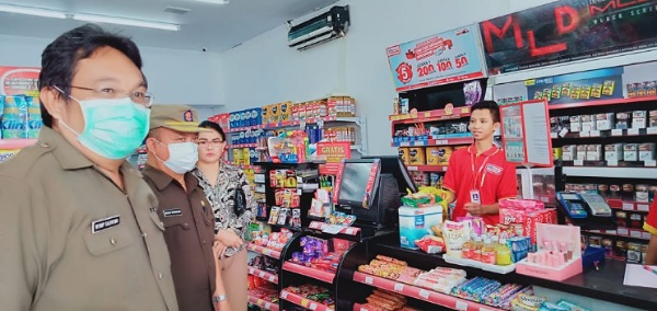 Pemerintah Minahasa Pantau Ketersediaan Hand Sanitizer Ditempat Belanja