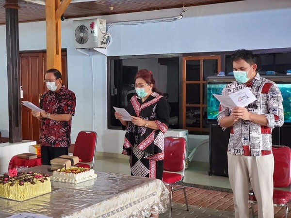 Bupati ROR Ibadah Paskah dan Syukur Atas HUT Ke-29 Rifky Roring