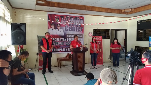 Gugus Tugas Percepatan Penanganan Covid 19 di Minahasa Sampaikan Hal Yang Sudah, Sementara dan Akan Dilakukan