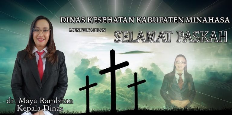 Kepala Dinas Kesehatan Kabupaten Minahasa, dr Maya Rambitan, Mengucapkan Selamat Paskah