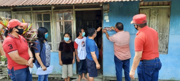Monitoring Pemasangan Stiker Keluarga Kurang Mampu, Yang Cabut Tidak Akan Dapat Bantuan