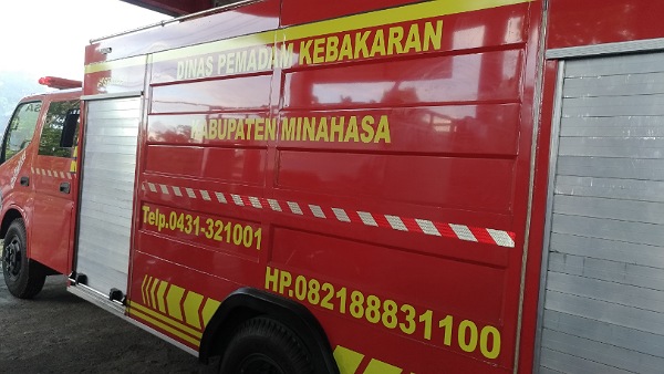 Kendaraan Damkar di Kecamatan Kawangkoan dan Tombariri Terancam Keropos