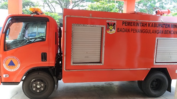 Truck Disinfektan Disiapkan Untuk Cegah Covid 19 di Minahasa