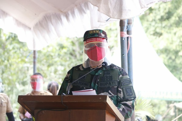 Bupati ROR Buka TMMD Ke- 108 di Wilayah Kodim 1302 Minahasa