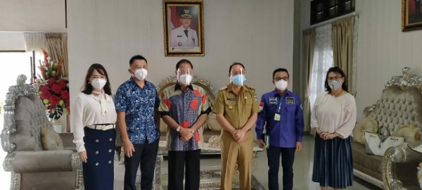 Bupati Royke Terima Kunker SBAN Liow dan Rombongan Untuk Inventarisasi RUU