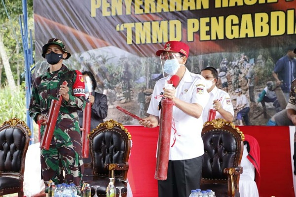 Sukses TMMD, Pemerintah Kabupaten Minahasa Siapkan Program Susulan