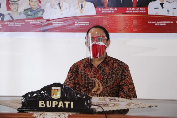 Bupati Royke Segera Susun Peraturan Kepala Daerah, Pelanggar Protokol Kesehatan Akan Kena Sangsi