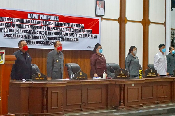 ROR RD Hadiri Rapat Paripurna APBD Perubahan dan Prioritas, Plafon Sementara Tahun 2020