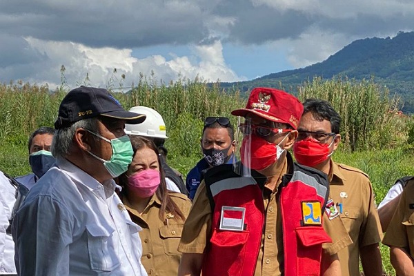 Bupati Royke Terima Kunjungan Menteri PUPR RI di Danau Tondano