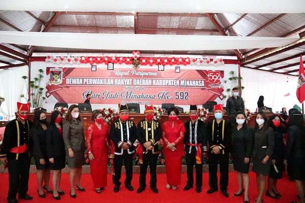 Rapat Paripurna Dalam Rangka Hari Jadi Kabupaten Minahasa Ke – 592