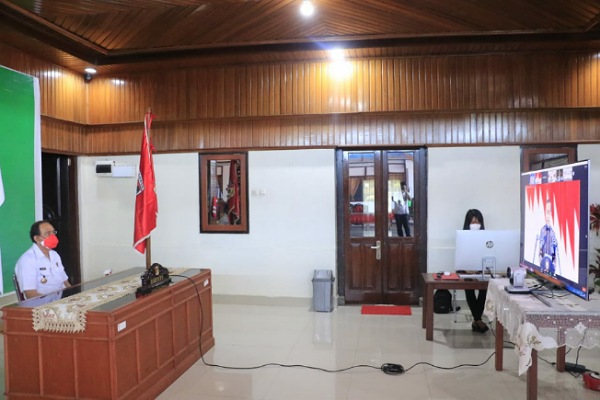 Bupati Royke Ikut Rapat Koordinasi Nasional Pengadaan dan Jasa