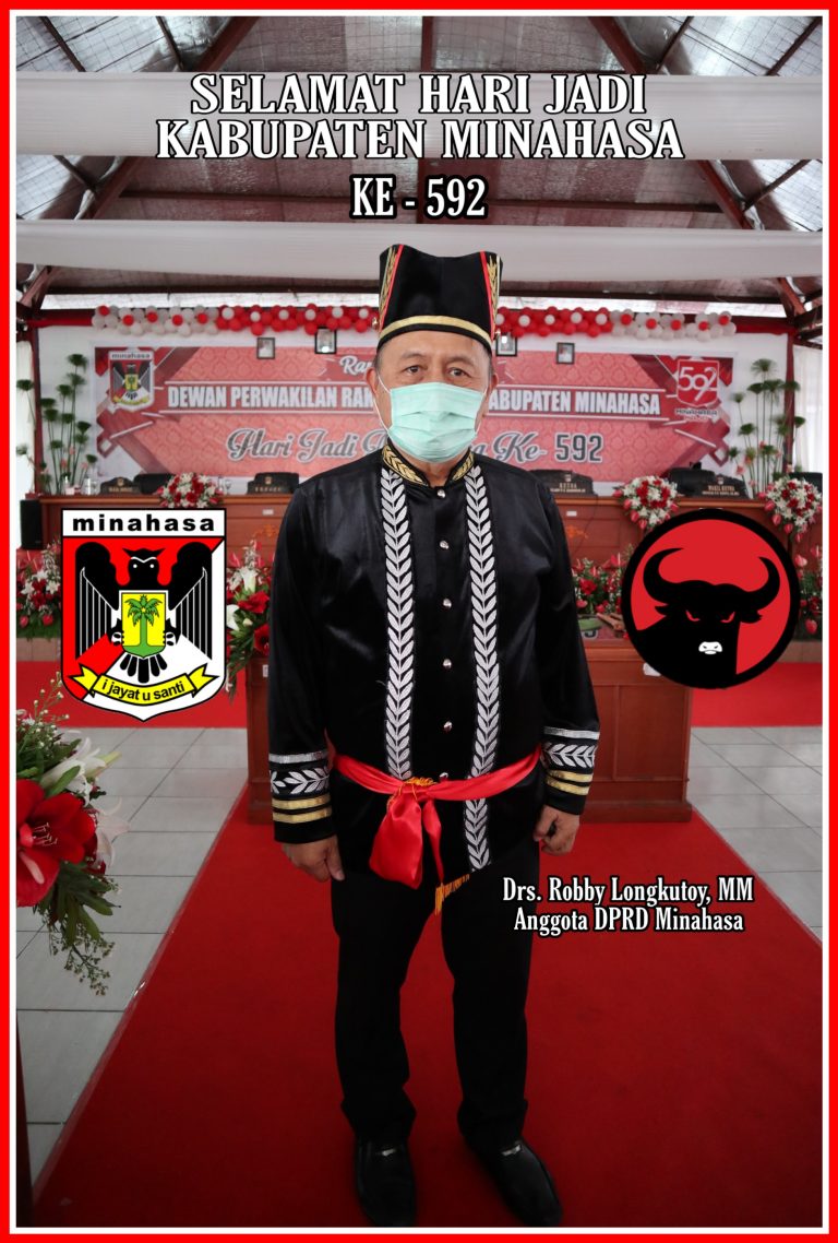 Drs. Robby Longkutoy MM, Anggota DPRD Kabupaten Minahasa Fraksi PDIP