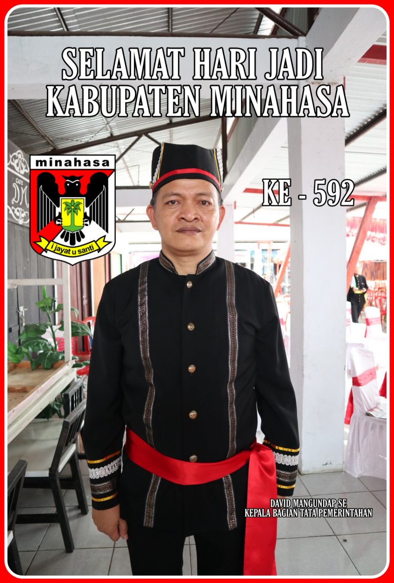 David Mangundap SE, Kepala Bagian Tata Pemerintahan Kabupaten Minahasa