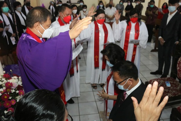 Walikota Tomohon Caroll Senduk di Utus Lewat Ibadah Pengutusan
