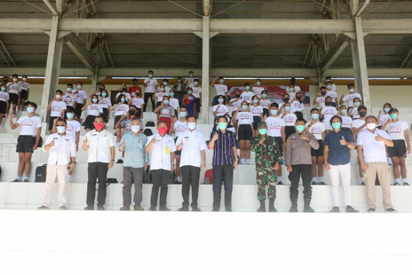 Senduk : Pelatihan Paskibra merupakan wahana yang sangat tepat untuk membina mental dan disiplin