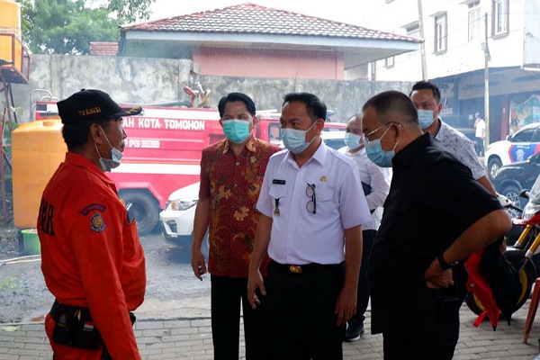 CS-WL Inspeksi Kantor Damkar, Petugas Damkar Akan Dinaikkan Insentif