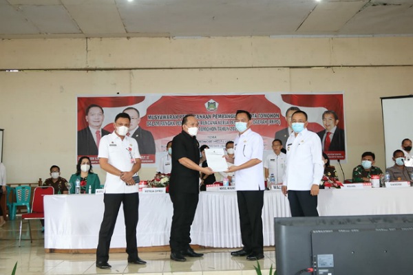 CS – WL Hadiri Musrenbang RKPD Kota Tomohon 2022