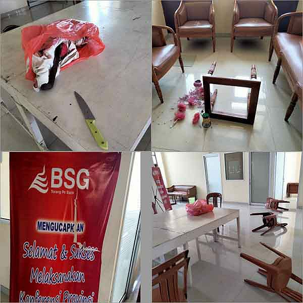 Pengrusakan Fasilitas Kantor PWI Sulut Dikecam