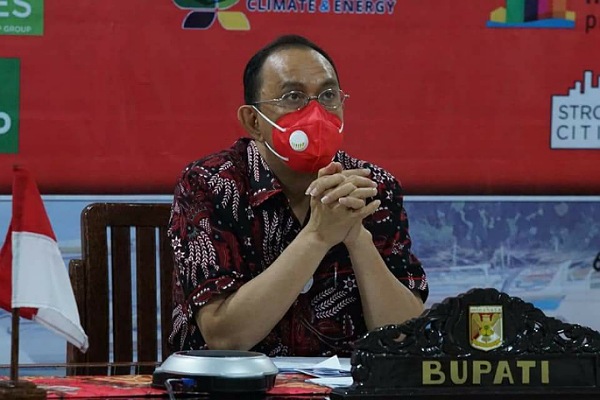 Bupati ROR Ikut Webinar Jejaring Global