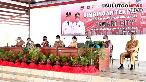Bimtek dan Pengukuhan Dewan Smart City Kabupaten Minahasa