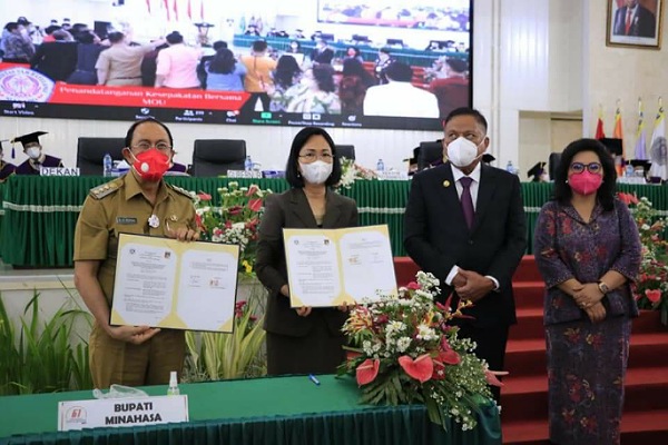 Pemerintah Minahasa dan Unsrat Jalin Kerjasama di Bidang Pertanian