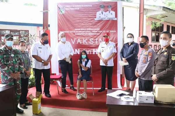 Tinjau Vaksinasi Anak Usia 12-17 Tahun, ROR-RD Minta Kesadaran Masyarakat