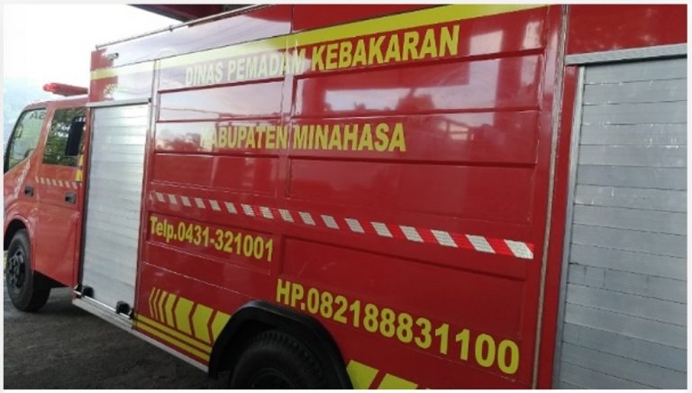 Dinas Damkar Minahasa Siap Bantu Daerah Lain dan Sediakan Ambulance