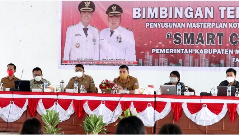 Bimtek Smart City Tahap III di Kabupaten Minahasa