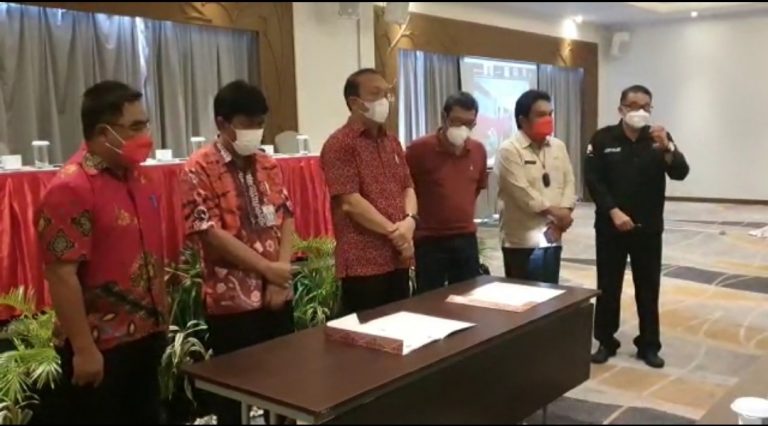 MEWAKILI BUPATI ROR, SEKDA FRITS MUNTU IKUTI FGD SMARTCITY KAWASAN LIKUPANG