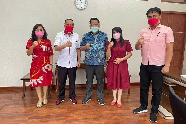 Bupati Royke Konsultasi Terkait RSUD Sam Ratulangi dan RSUD di Tounsaru