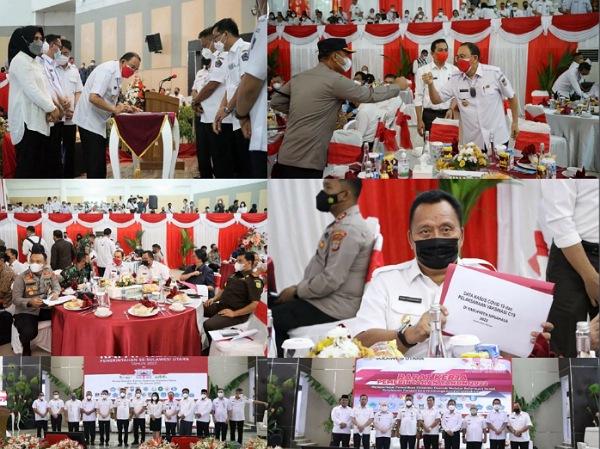 ROR RD Hadiri Rapat Kerja Pemerintah Se-Sulut dan Terima Penghargaan