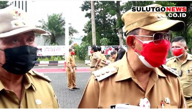 Apel Perdana dan Ibadah Syukur Sambut Tahun 2022 Pemkab Minahasa