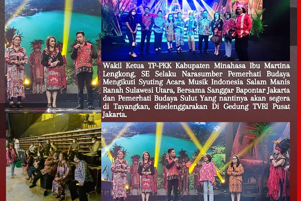 Wakil Ketua TP-PKK Kabupaten Minahasa Promosikan Destinasi Pariwisata