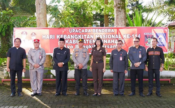 Upacara Peringatan Hari Kebangkitan Nasional di Kabupaten Minahasa