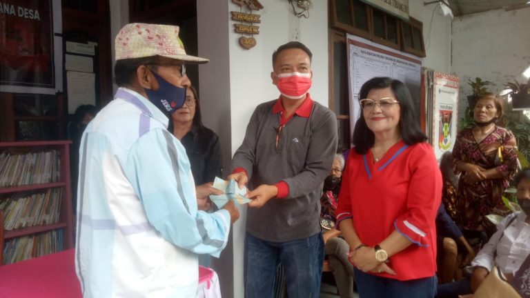 Pemerintah Desa Touliang Oki Salurkan BLT Bulan April, Mei, Juni