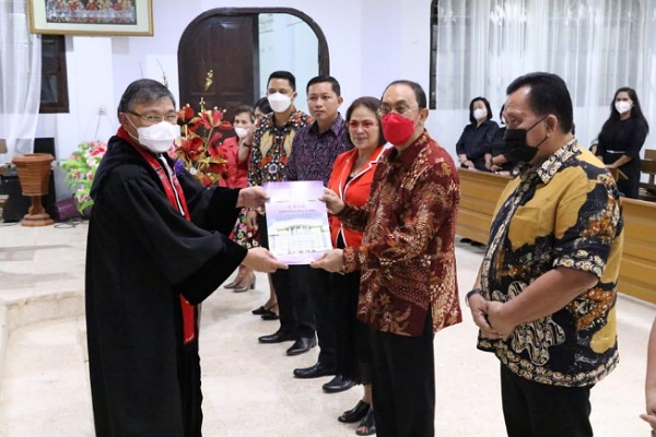 ROR- RD Dilantik Jadi Panitia SMST Ke- 35 GMIM di Wilayah Tumompaso Satu