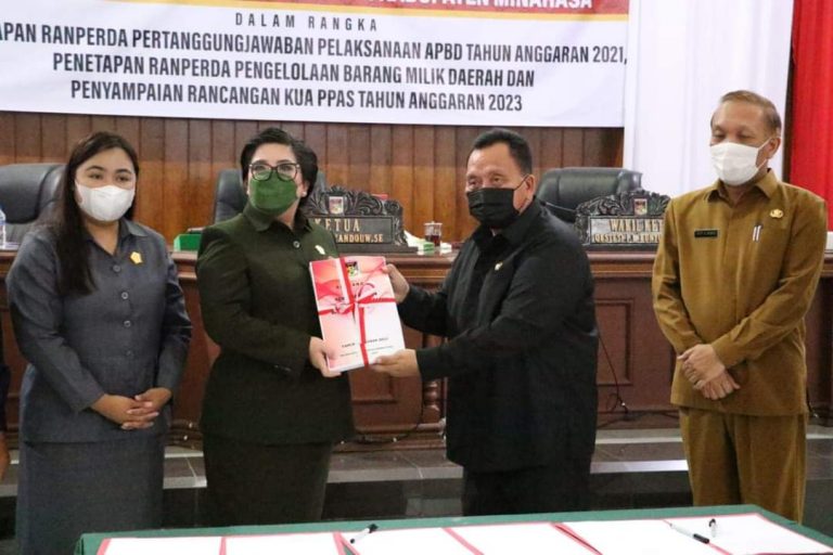Penetapan Ranperda Pertanggungjawaban Pelaksanaan APBD Tahun 2021 dan Penetapan Pengelolaan BMD