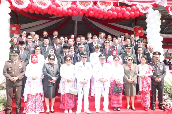 Peringatan HUT Proklamasi Republik Indonesia di Kabupaten Minahasa