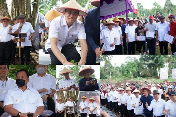 ROR-RD Ajak Warga Minahasa Menanam dan Beternak Untuk Hadapi Krisis Global