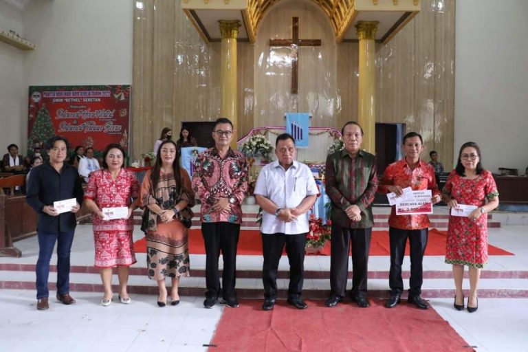 Safari Natal Pemkab Minahasa di Pineleng, Tombulu, Mandolang dan Tombariri raya
