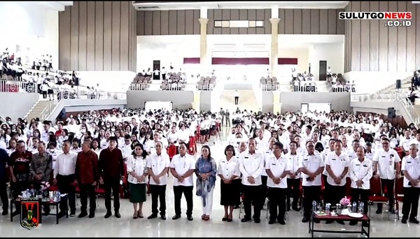 Apel Kerja dan Ibadah Awal Tahun Pemerintah Kabupaten Minahasa