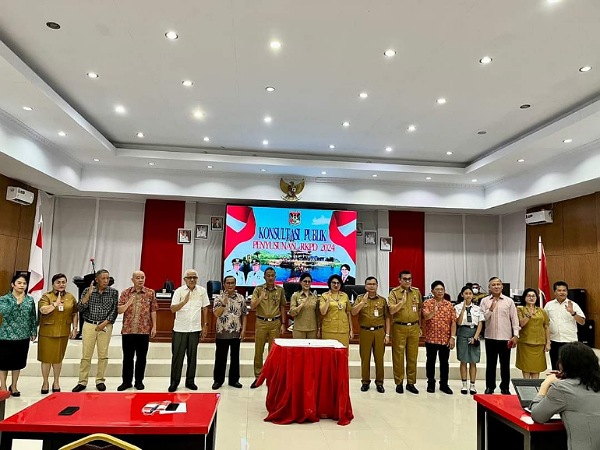 Forum Konsultasi Publik Penyusunan RKPD Minahasa Tahun 2024