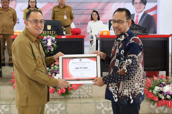 Launching DD, BLT dan Program Ekosistem Desa Tahun 2023 di Kabupaten Minahasa