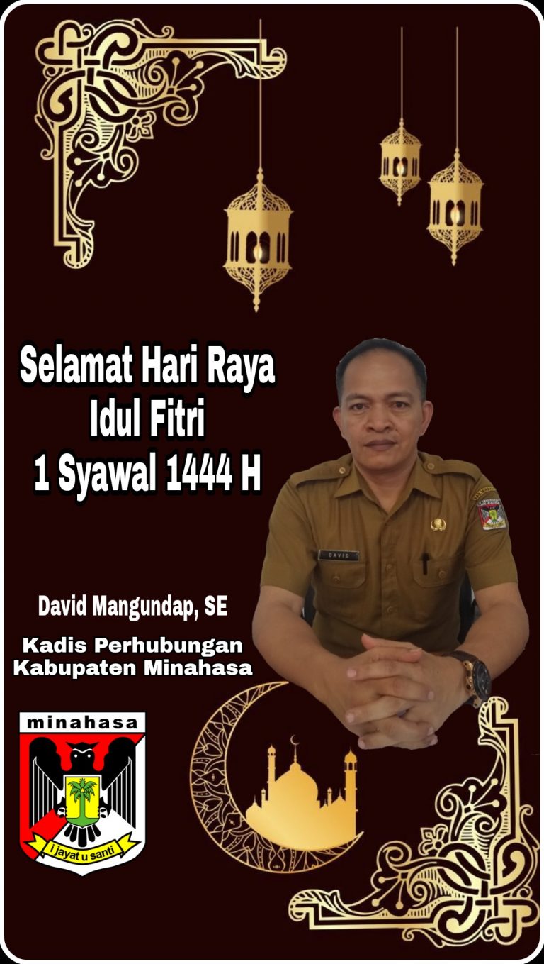 David Mangundap SE, Mengucapkan Selamat Idul Fitri