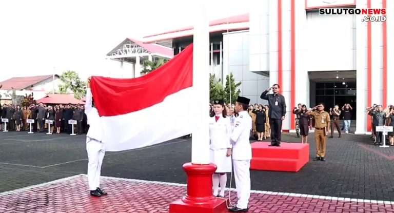 Upacara Bendera Peringati Hari Kebangkitan Nasional di Kabupaten Minahasa